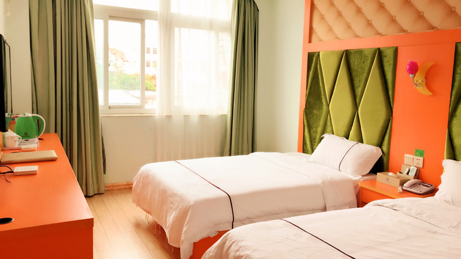 Bedroom 2, Hetang Yuese Theme Hotel, Shenzhen