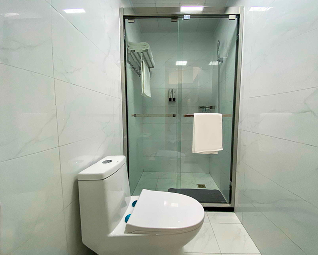 Bathroom 3, Pebble Motel Qingdao World Expo City, Qingdao
