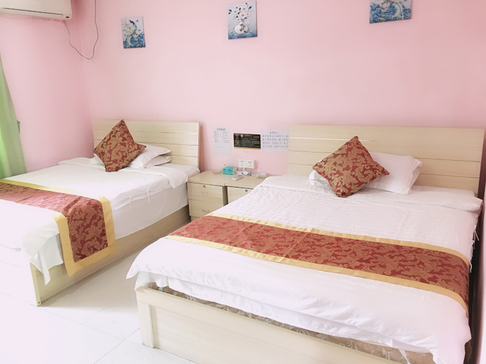 Bedroom, Bi'an Hostel, Zhuhai