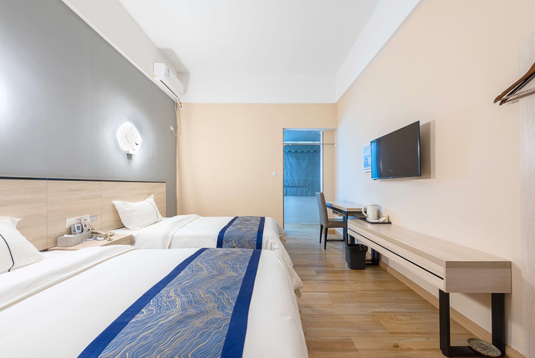 Bedroom 2, Zhuhai Meet Youth Apartment (Science and Technology School Store), Zhuhai