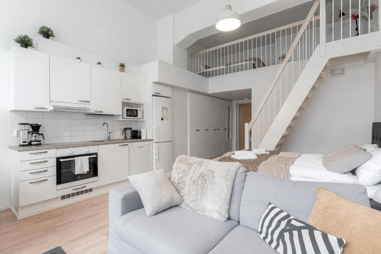Living area 3, Värjäri - City apartments by Comein, Pirkanmaa