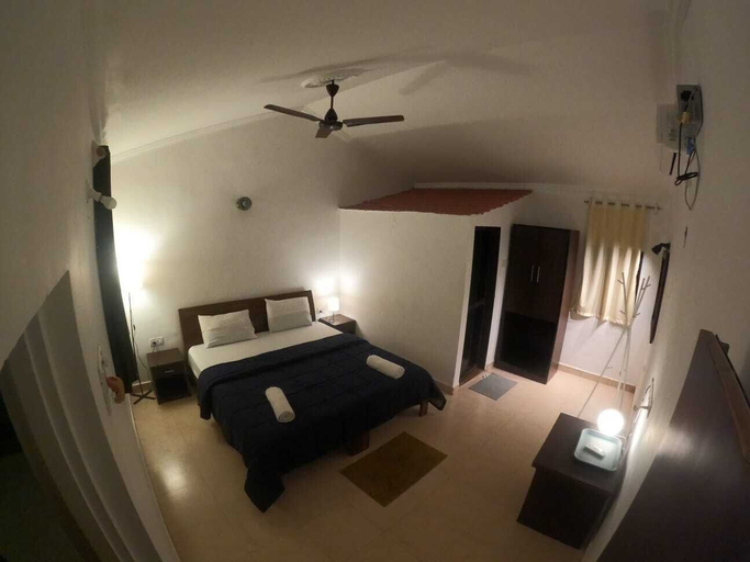Bedroom 2, Kites Hostel and Rooms Goa - Near to Vagator Beach and Hilltop - Fine Dine Restaurant, North Goa