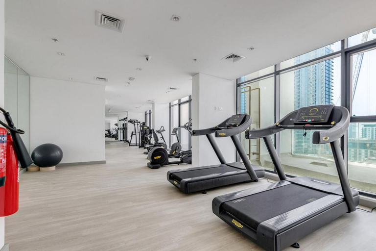 Gym, GlobalStay Sobha Creek Vistas Tower, Dubai