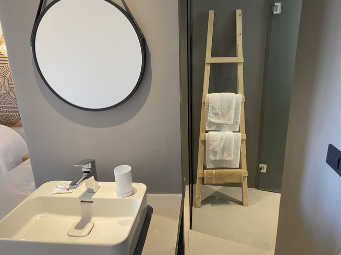 Bathroom 4, Helios Beach Hotel & Bungalows, South Aegean