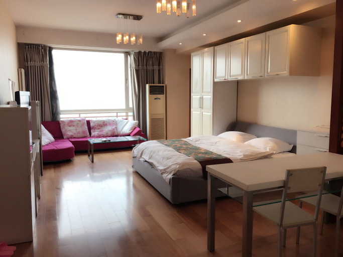 Bedroom, Lanting Apartment, Beijing