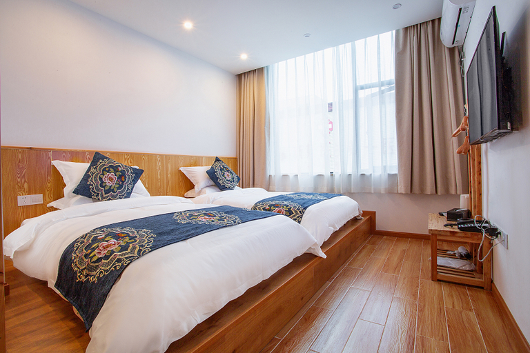 Bedroom 2, Zhonghe Zen Hotel, Chengdu