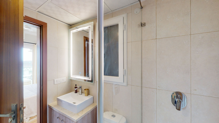 Bathroom 4, Priya Living Flower Valley, Gurgaon