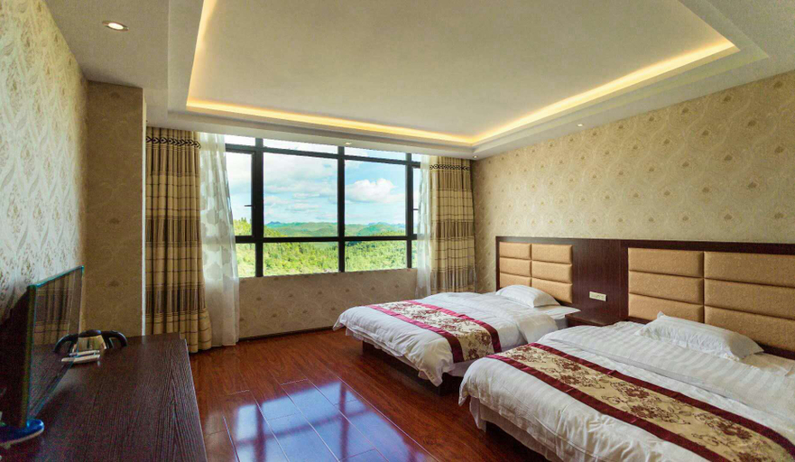 Bedroom 2, Wenxiang Hotel, Anshun