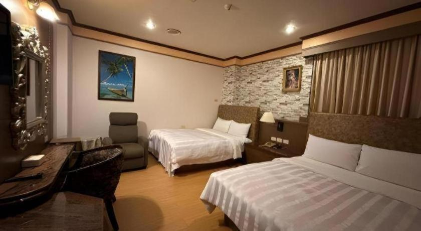 Bedroom 2, Wen Pin Hotel - Pier 2, Kaohsiung