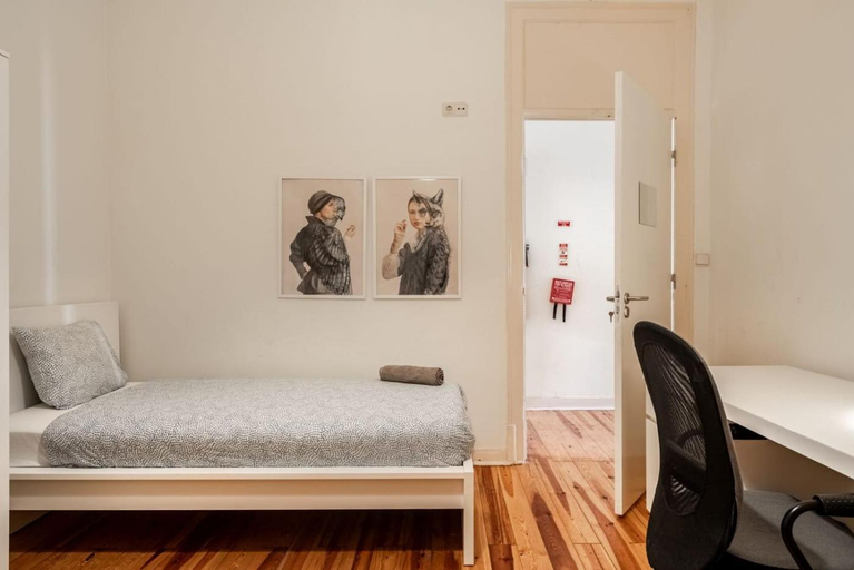 Bedroom 4, Best Room in central Lisbon, Lisbon