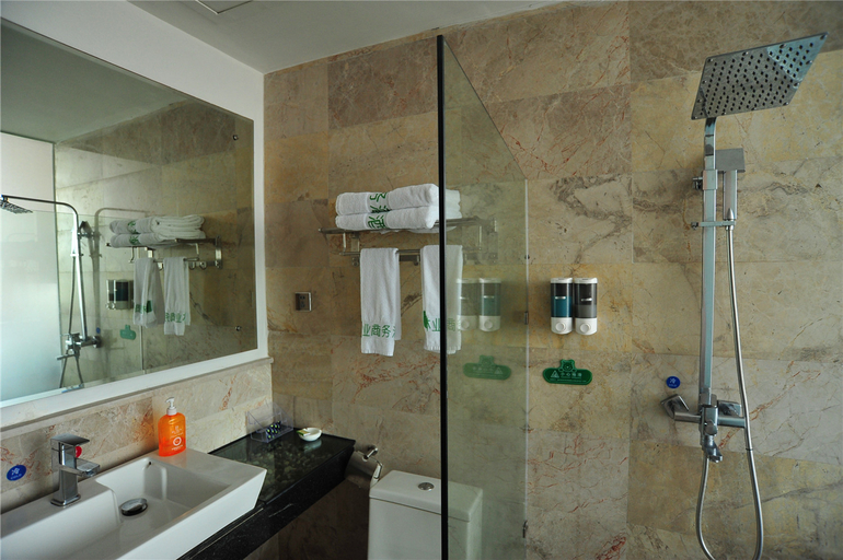 Bathroom 3, Jindun Linye Business Hotel, Baoshan