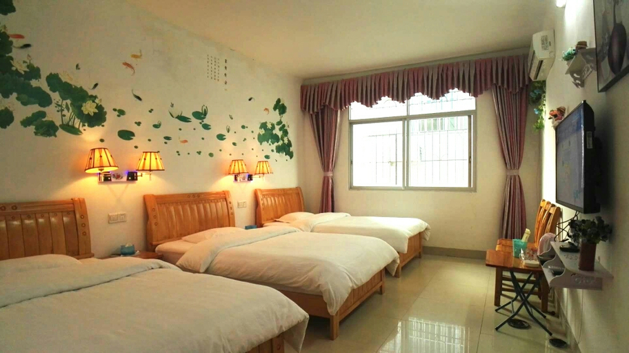 Bedroom 2, Danxia Mountain Yilai Inn, Shaoguan