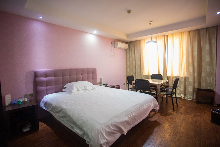 Bedroom 2, Quzhou Aishang Hotel (IFC Center Shuitingmen), Quzhou