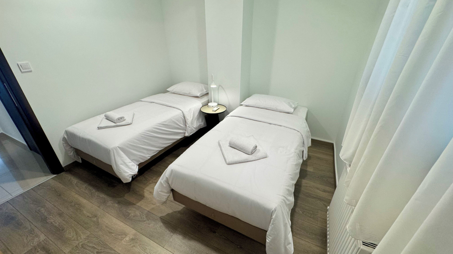 Bedroom 2, Icon Apartments, Central Macedonia