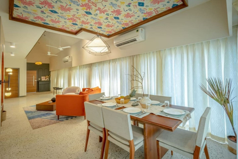 Room 4, Villa Zaia - 10 Mins From Thalassa Vagator Beach, North Goa
