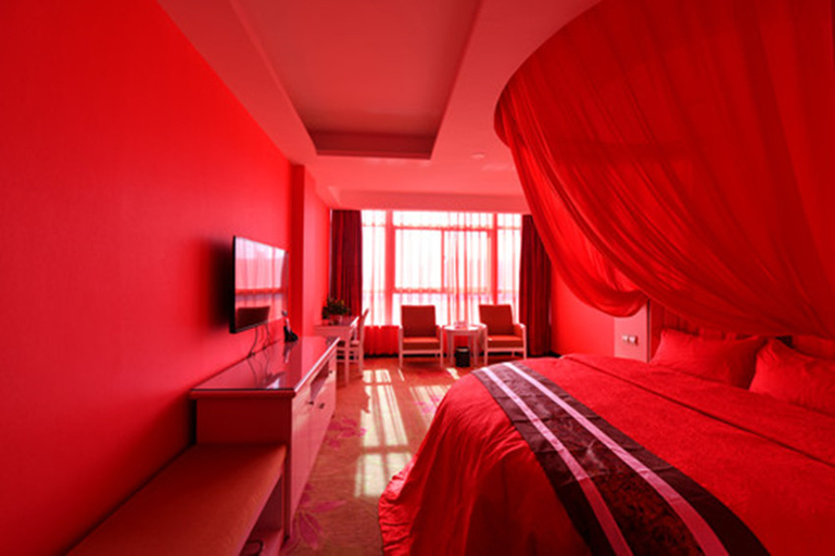 Bedroom 3, Baishui Yueerya Hotel, Weinan