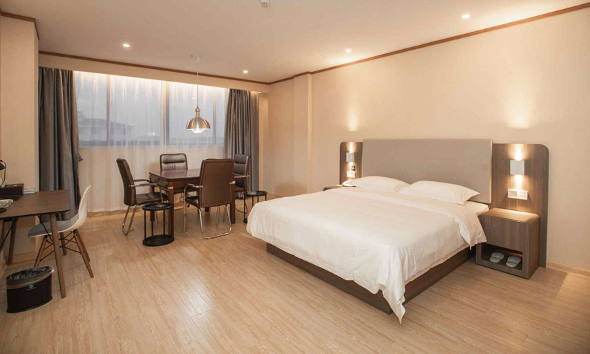 Bedroom 2, Homeinn Pebble Hotel (Yangzhou Jiangdu Bridge), Yangzhou