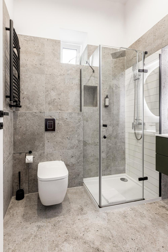 Shower 3, Native Apartments Łazarza 3, Kraków City