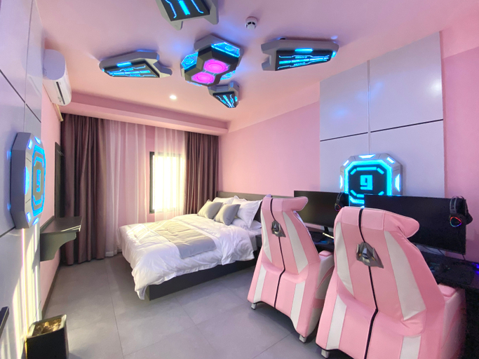 Bedroom, Kunming Yunhan E-Sports Hotel (Tongde Plaza), Kunming