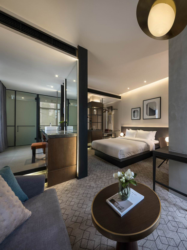 Bedroom, Chambu Designer Hotel (Chengdu huochenanzhan Zijing ), Chengdu