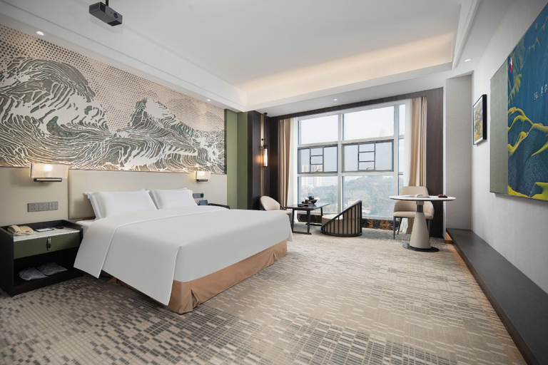 Bedroom 2, LouDi HuaTian Hotel, Loudi