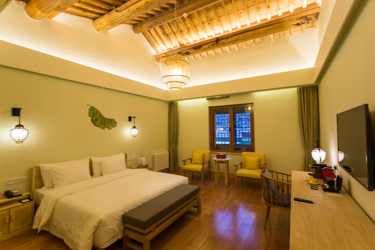Bedroom, Shisanmei Ladies Hot Spring Hotel, Beijing