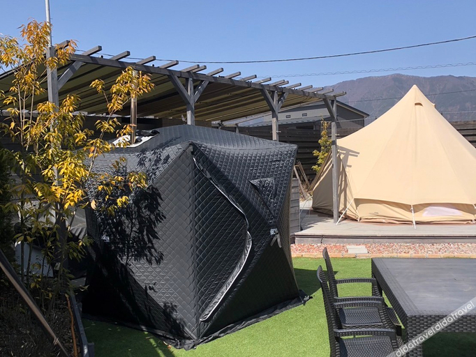 带帐篷桑拿���钟形帐篷, The Villa Glamping Kawaguchiko, Fujikawaguchiko
