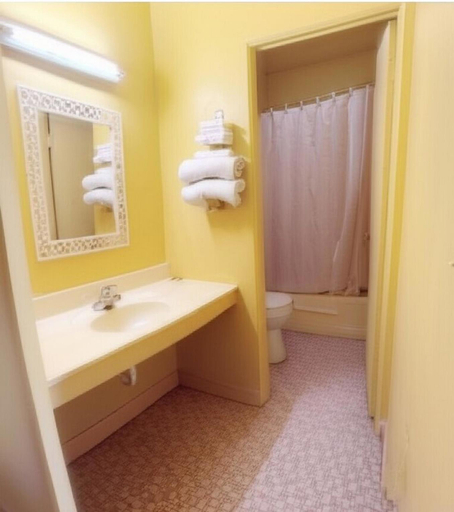 Bathroom 4, Budget Motel Granite City/St Louis Area, Madison