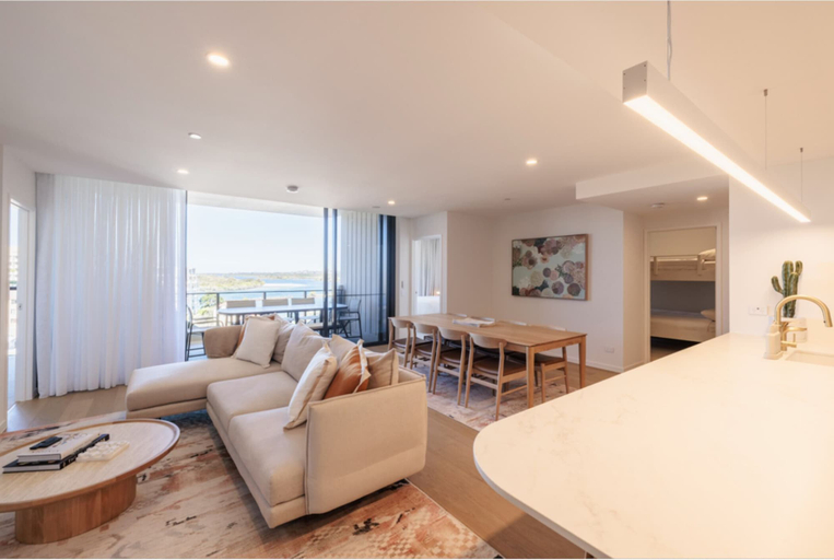Living area 2, Esprit Holidays Rainbow Bay, Gold Coast