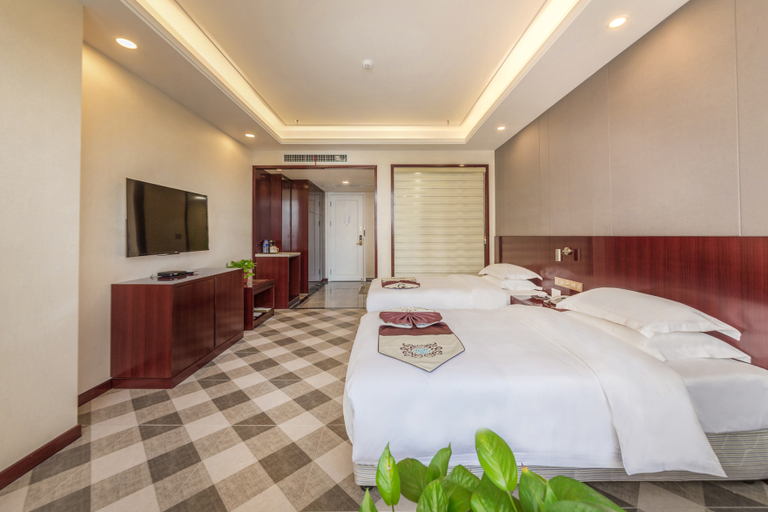 Bedroom, Yuantong Business Hotel (Xianyang Normal University Aole Branch), Xianyang
