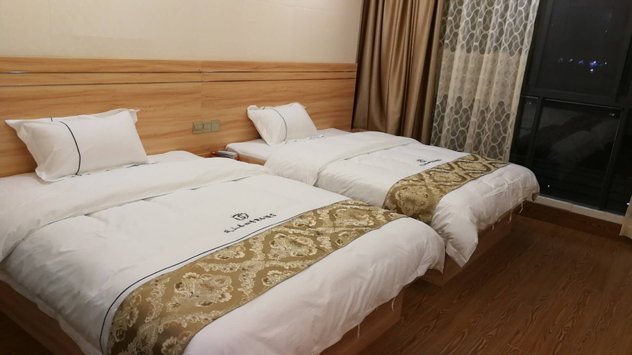 Bedroom, Four Seasons Business Hotel, Hechi