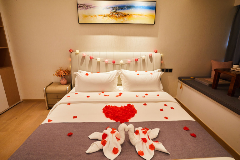 Bedroom, Kezan Apartment , Shenzhen