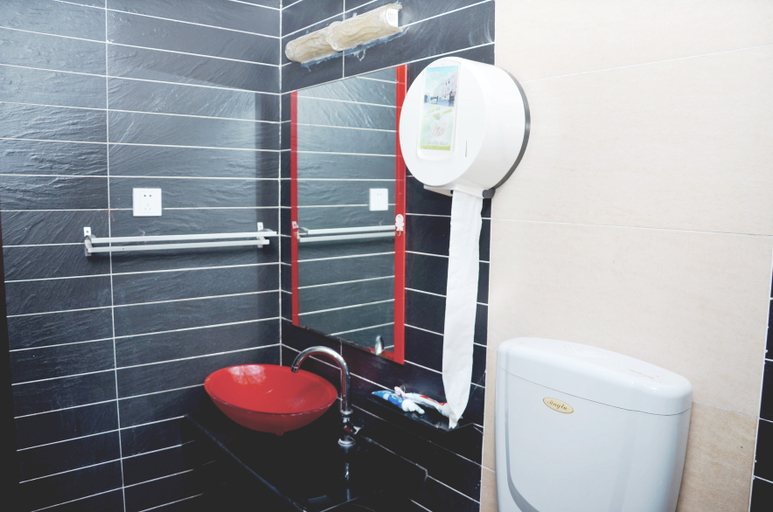 Bathroom 3, Smile Face Lane Long Time No See Yonth Hostle (Chengdu Wuhou Temple Commercial Area), Chengdu