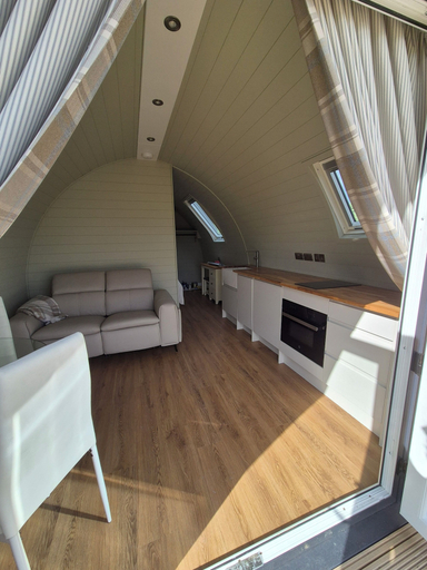 Living area, Croft 21 Glamping, Highland