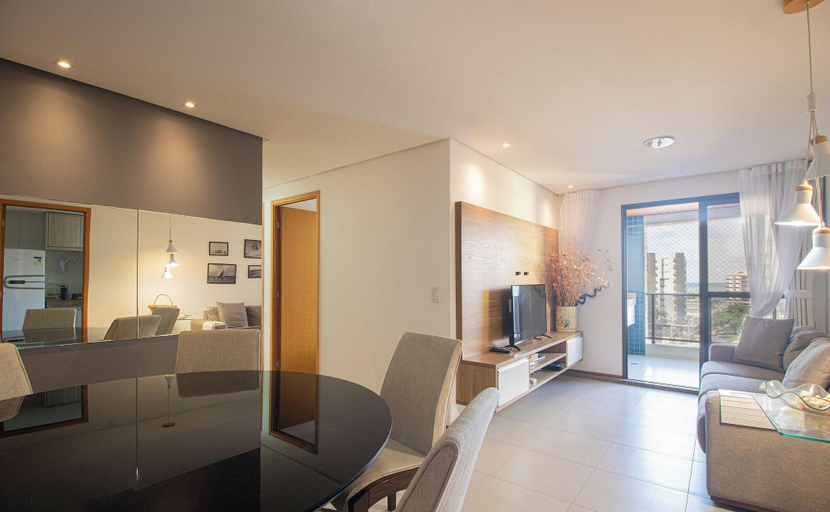 Interior, Apartment for 5 People Pool Ocean View by MME, Maceió (capital)