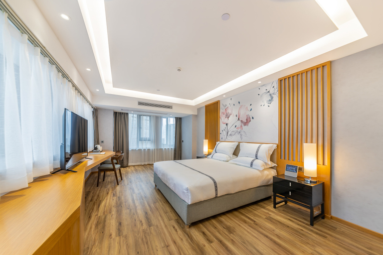 Bedroom 2, Dingyue Zhihui Hotel, Chongqing