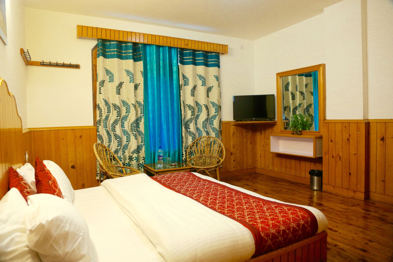 Bedroom, ホテル リシ パレス, Kullu