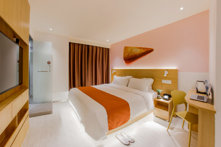 Bedroom 2, Pod Select Hotel (Shanghai Shuichan West Road Pedestrian Street), Shanghai