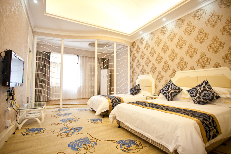 Bedroom, Xin'anjiang Hotel, Hangzhou