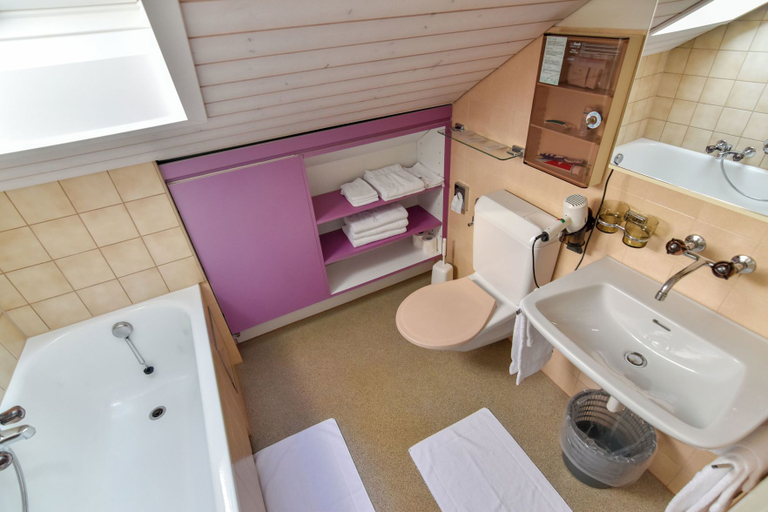 Bathroom 3, Sporting Hotel, Sankt Gallen
