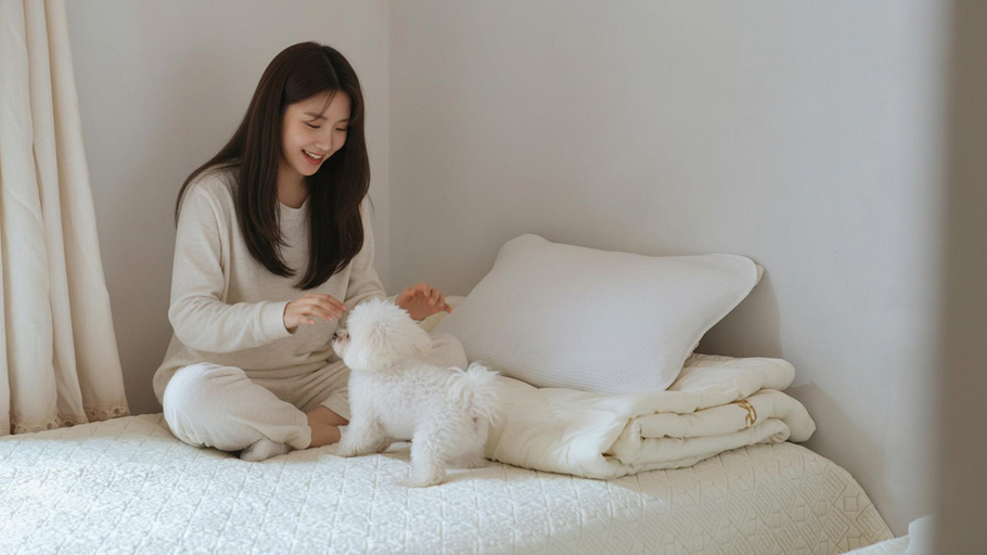 Bedroom 2, Donghae starbeach pet pension, Donghae