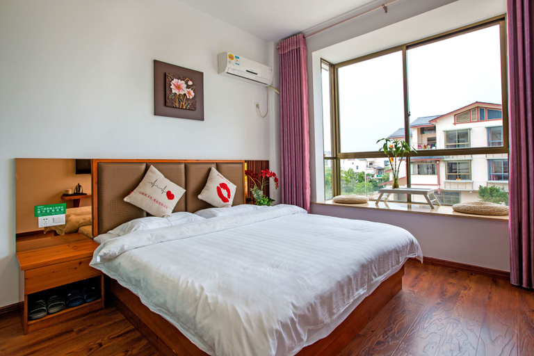 Bedroom 3, Wuyishan Kelai Like Home Tea House Space, Nanping