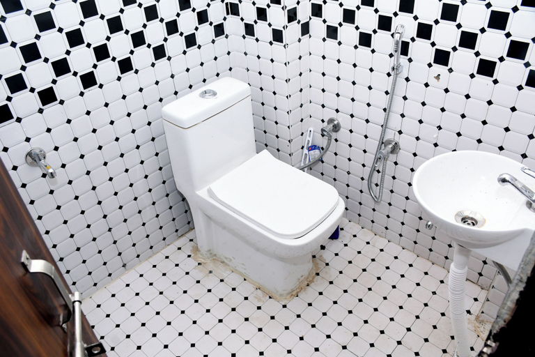 Bathroom, Lzawa Residency, Leh