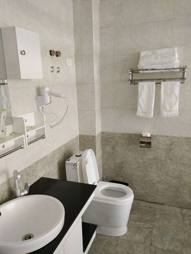 Bathroom 2, Wenqing Holiday Hotel, Jiaozuo