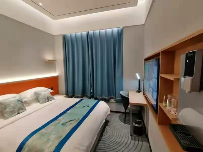 Bedroom, 泉西ホテル(済南西駅)(Quanxi Hotel (Jinan West Railway Station)), Jinan