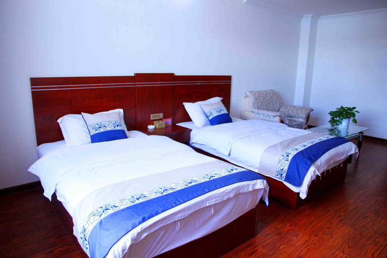 Bedroom 2, Pu'er Ocean Garden Business Hotel, Pu'er
