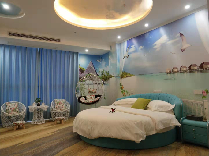 Bedroom, Mengya Theme Hotel, Chongqing