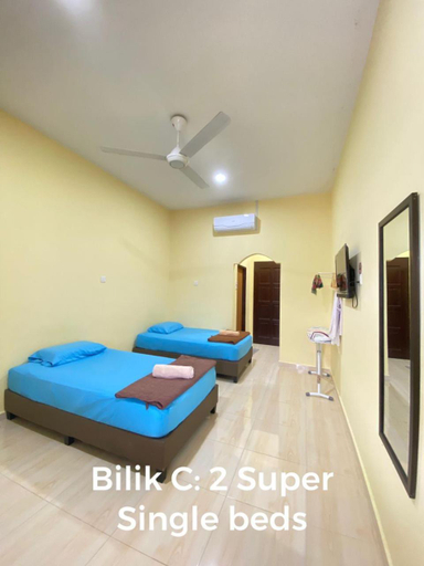 Bedroom 2, TWIN ROOMSTAY, Kuala Terengganu