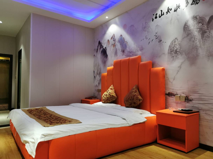 Bedroom 3, Shangluo Garden Theme Hotel, Shangluo