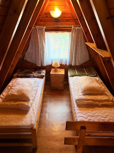 Bedroom 2, Osrodek Wrzosowa Gora - domki, Pisz